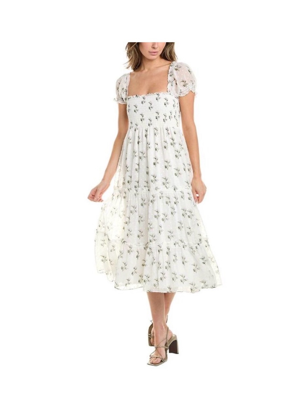 o.p.t. Cypress Midi Dress Size Large NWT